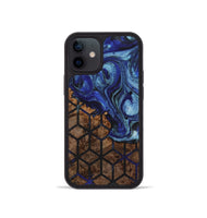 iPhone 12 mini Wood Phone Case - Raquel (Pattern, 723522)