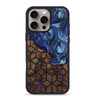 iPhone 16 Pro Max Wood Phone Case - Raquel (Pattern, 723522)