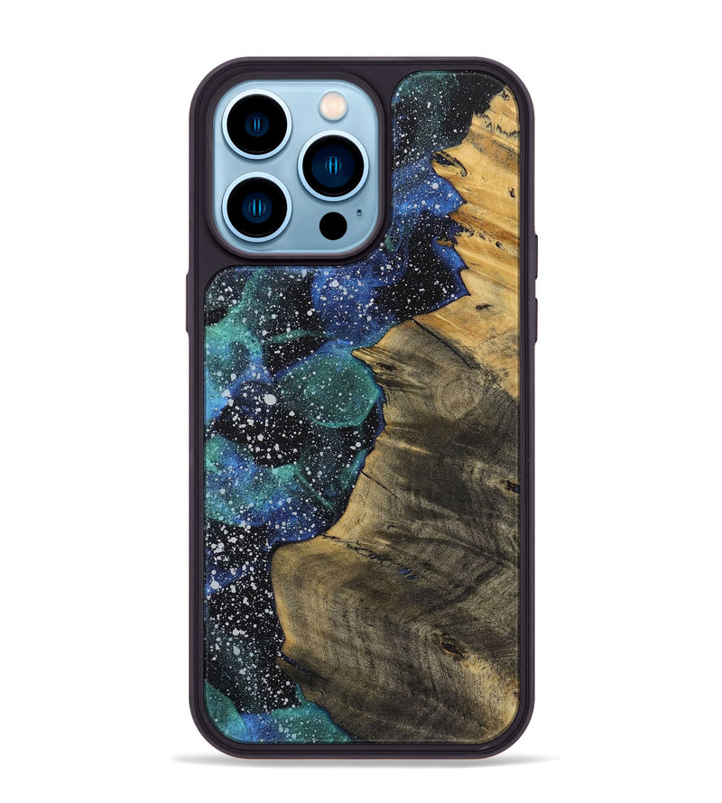 iPhone 14 Pro Max Wood Phone Case - Jeannine (Cosmos, 723532)