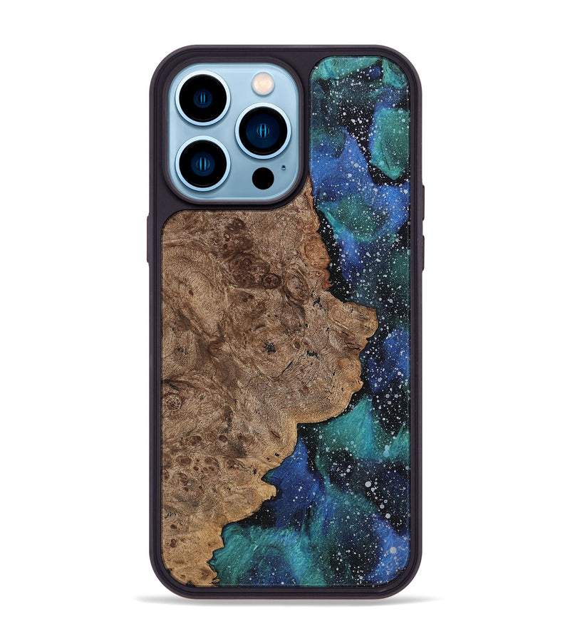 iPhone 14 Pro Max Wood Phone Case - Ian (Cosmos, 723533)