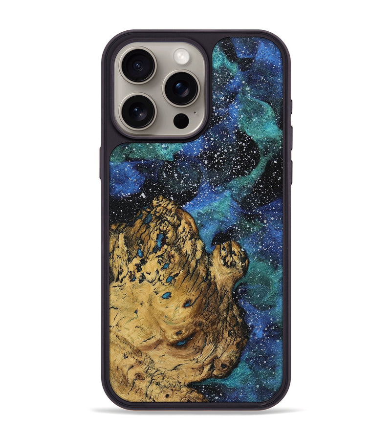 iPhone 15 Pro Max Wood Phone Case - Malachi (Cosmos, 723535)