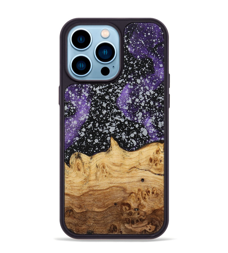 iPhone 14 Pro Max Wood Phone Case - Yaretzi (Cosmos, 723537)