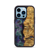 iPhone 14 Pro Wood Phone Case - Ira (Cosmos, 723540)