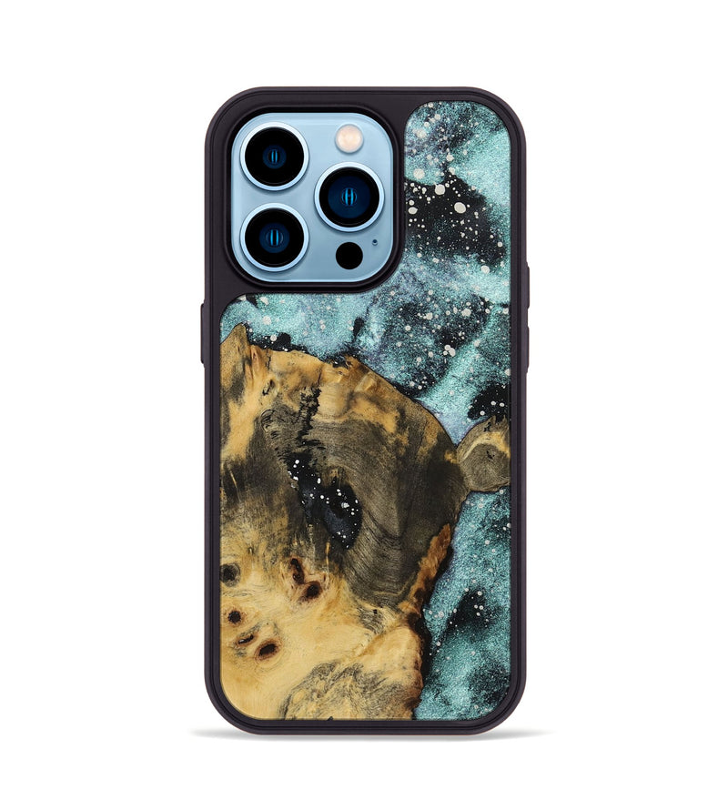 iPhone 14 Pro Wood Phone Case - Aria (Cosmos, 723559)