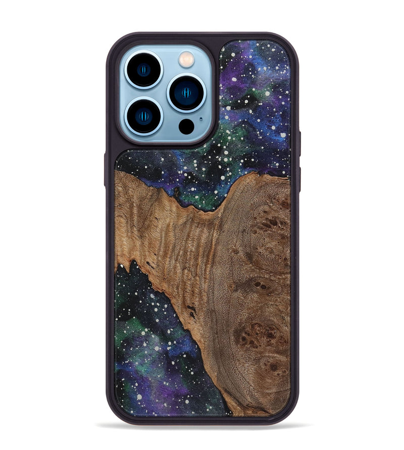 iPhone 14 Pro Max Wood Phone Case - Asia (Cosmos, 723582)