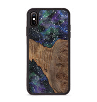 iPhone Xs Max Wood Phone Case - Asia (Cosmos, 723582)