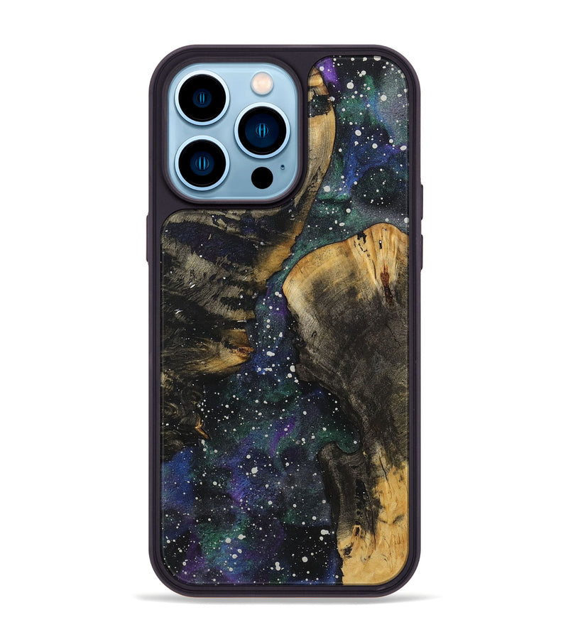 iPhone 14 Pro Max Wood Phone Case - Olga (Cosmos, 723584)