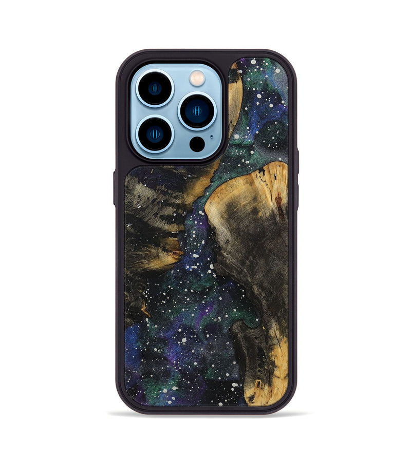 iPhone 14 Pro Wood Phone Case - Olga (Cosmos, 723584)