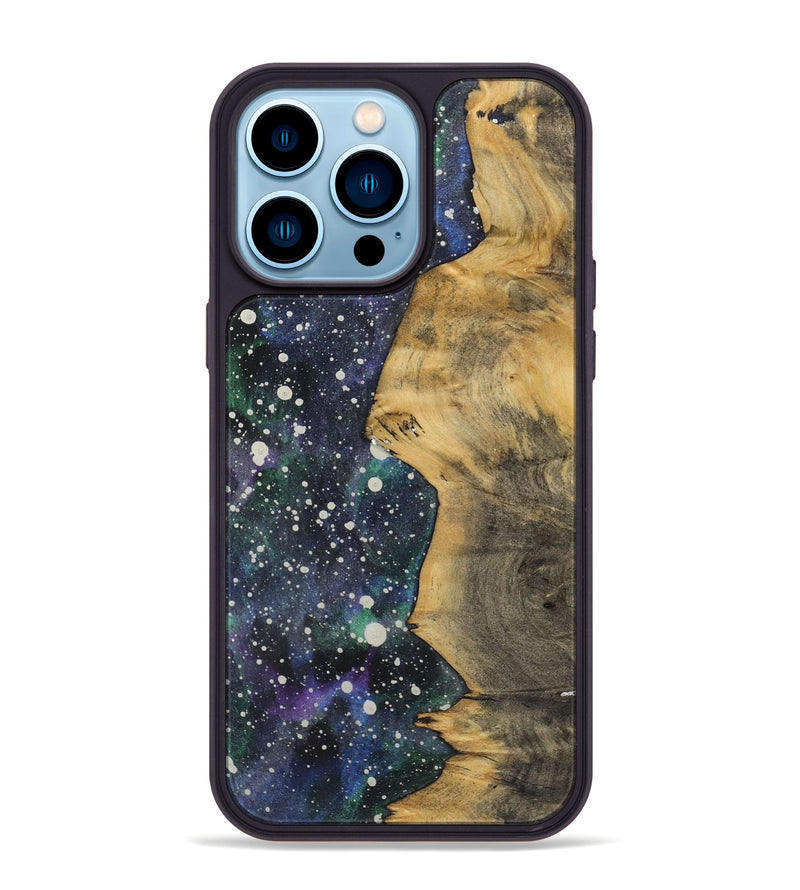 iPhone 14 Pro Max Wood Phone Case - Caleb (Cosmos, 723585)