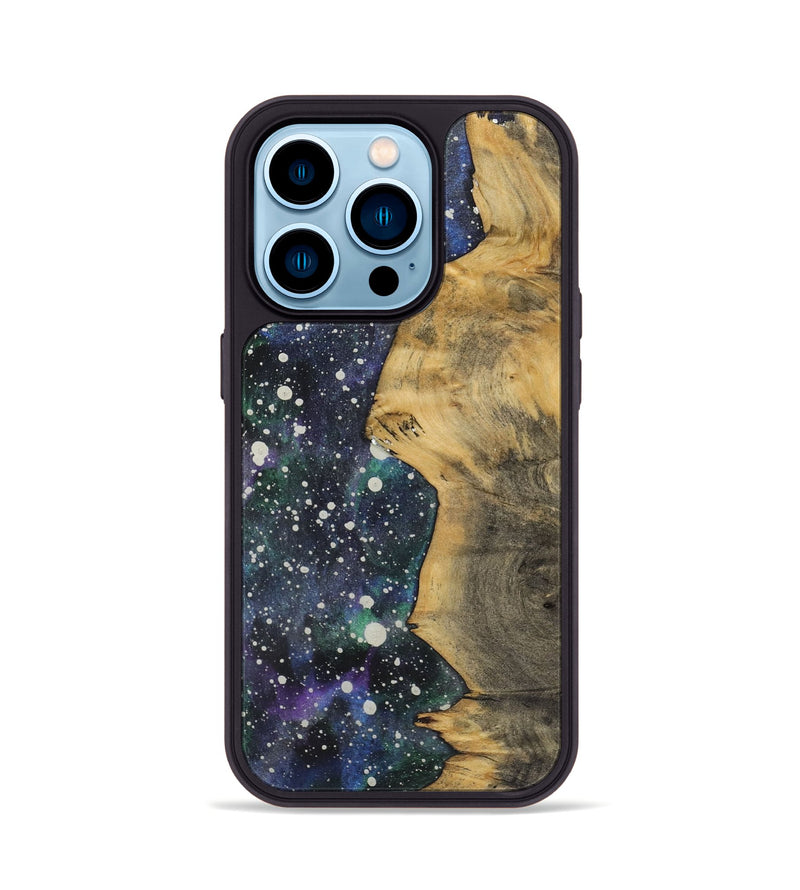 iPhone 14 Pro Wood Phone Case - Caleb (Cosmos, 723585)