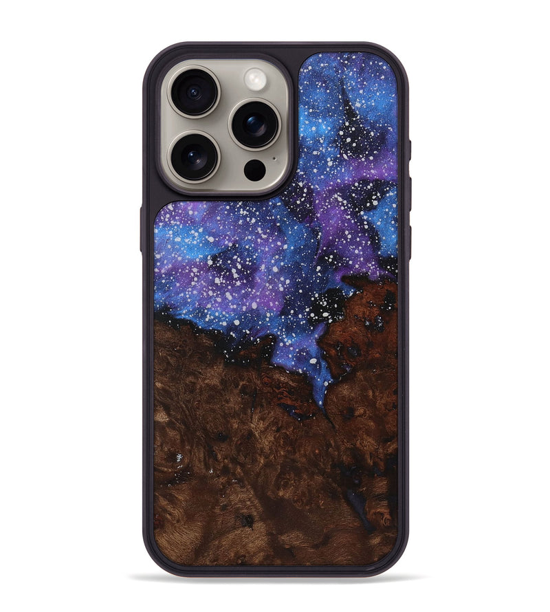 iPhone 15 Pro Max Wood Phone Case - Mark (Cosmos, 723590)