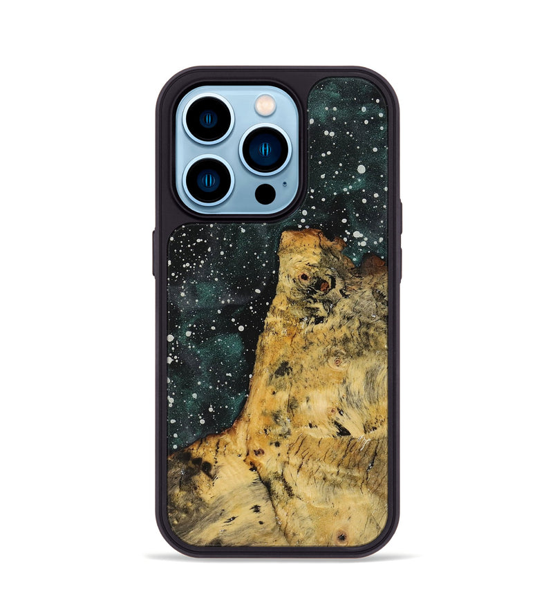 iPhone 14 Pro Wood Phone Case - Litzy (Cosmos, 723591)