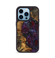 iPhone 14 Pro Wood Phone Case - Jewel (Cosmos, 723592)