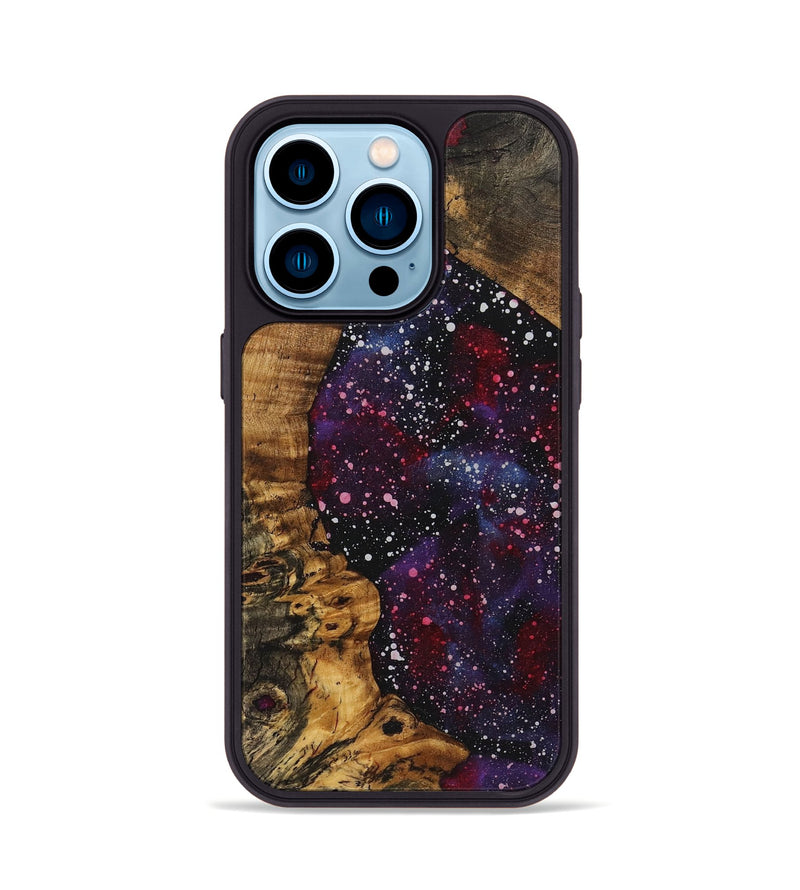 iPhone 14 Pro Wood Phone Case - Jewel (Cosmos, 723592)