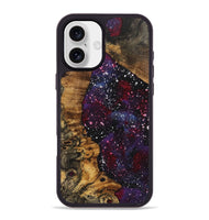 iPhone 16 Plus Wood Phone Case - Jewel (Cosmos, 723592)