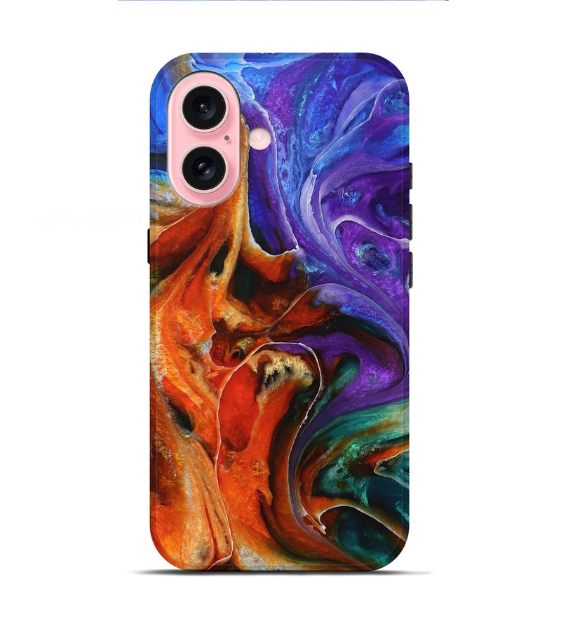 iPhone 16 ResinArt Live Edge Phone Case - Iva (Ombre, 723604)