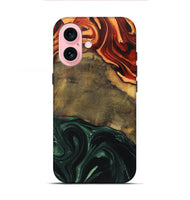 iPhone 16 ResinArt Live Edge Phone Case - Rudy (Ombre, 723605)