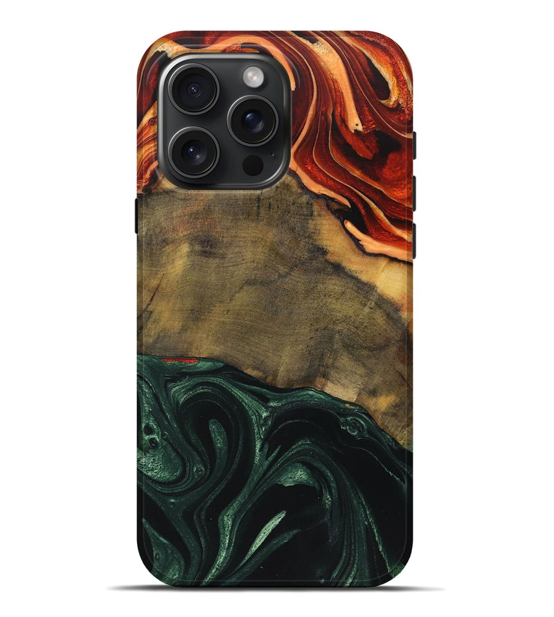 iPhone 16 Pro Max ResinArt Live Edge Phone Case - Rudy (Ombre, 723605)