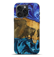 iPhone 16 Pro Max Wood Live Edge Phone Case - Cohen (Ombre, 723607)