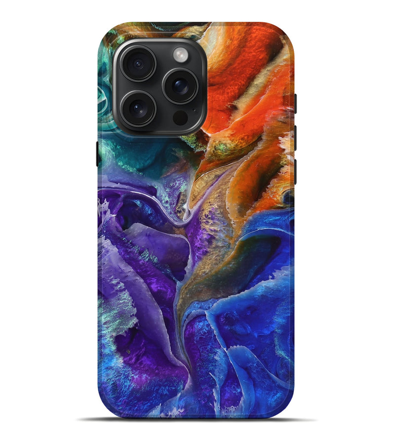 iPhone 16 Pro Max ResinArt Live Edge Phone Case - Jeremiah (Ombre, 723621)