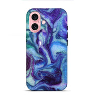 iPhone 16 ResinArt Live Edge Phone Case - Melinda (Ombre, 723622)