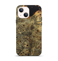 iPhone 14 Wood Live Edge Phone Case - Pat (Wood Burl, 723623)