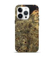 iPhone 15 Pro Wood Live Edge Phone Case - Pat (Wood Burl, 723623)