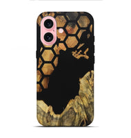 iPhone 16 Wood Live Edge Phone Case - Lorena (Pattern, 723624)