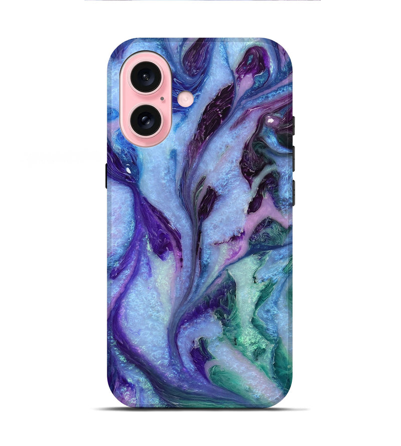 iPhone 16 ResinArt Live Edge Phone Case - Sloane (Ombre, 723644)