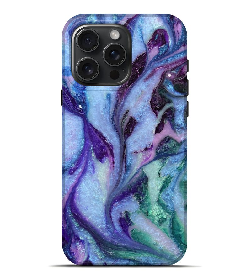 iPhone 16 Pro Max ResinArt Live Edge Phone Case - Sloane (Ombre, 723644)