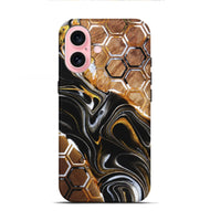 iPhone 16 Wood Live Edge Phone Case - Nataly (Pattern, 723645)