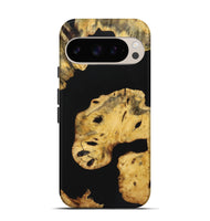 Pixel 9 Wood Live Edge Phone Case - Vera (Pure Black, 723646)