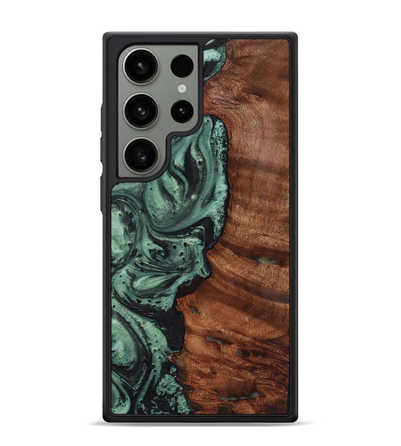 Galaxy S24 Ultra Wood Phone Case - Dillon (Green, 723707)