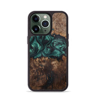 iPhone 13 Pro Wood Phone Case - Francis (Green, 723758)