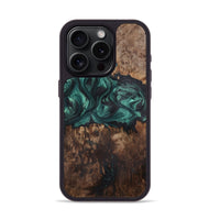 iPhone 15 Pro Wood Phone Case - Francis (Green, 723758)