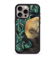 iPhone 15 Pro Max Wood Phone Case - Dexter (Green, 723766)