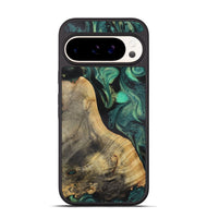 Pixel 9 Pro Wood Phone Case - Deloris (Green, 723775)