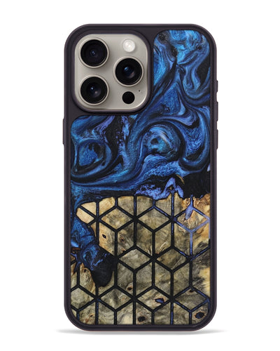 iPhone 15 Pro Max Wood Phone Case - Steve (Pattern, 723799)