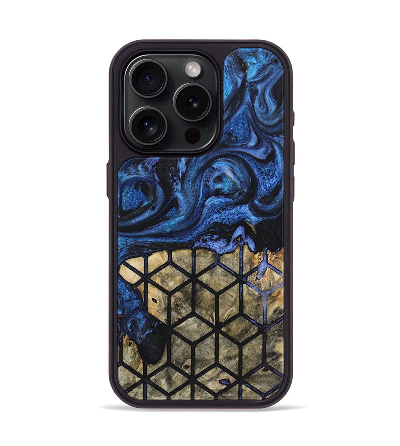 iPhone 15 Pro Wood Phone Case - Steve (Pattern, 723799)