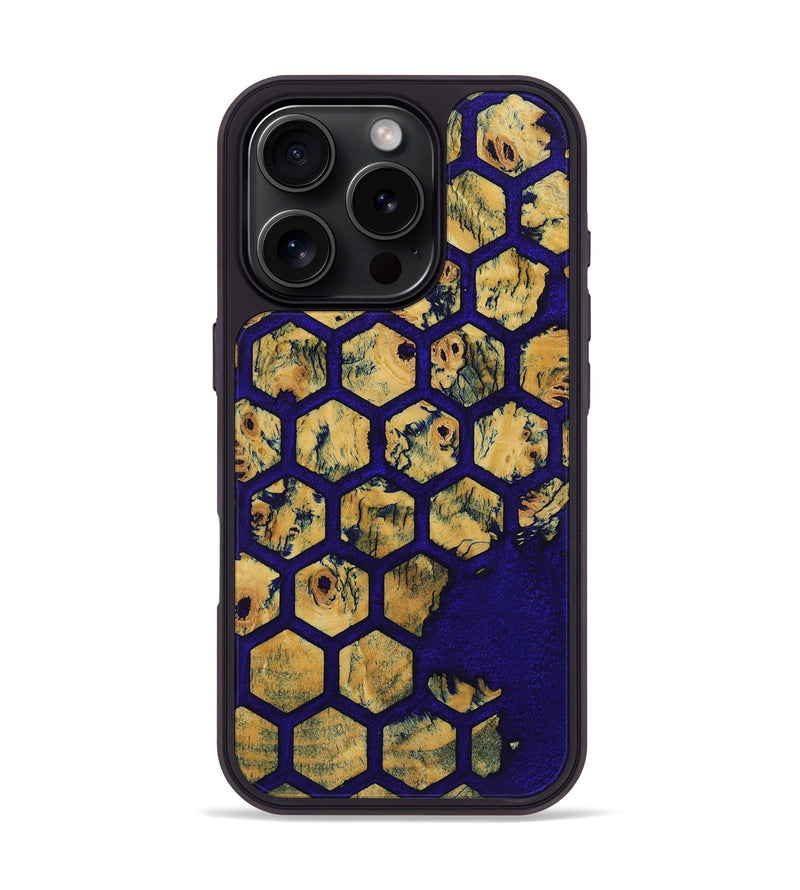 iPhone 16 Pro Wood Phone Case - Joan (Pattern, 723802)