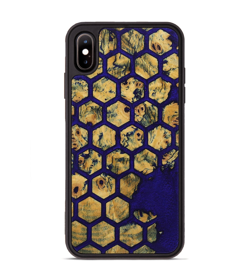 iPhone Xs Max Wood Phone Case - Joan (Pattern, 723802)