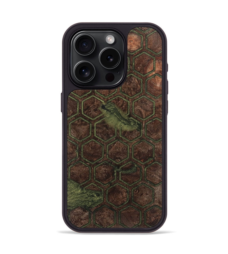 iPhone 15 Pro Wood Phone Case - Ariel (Pattern, 723808)