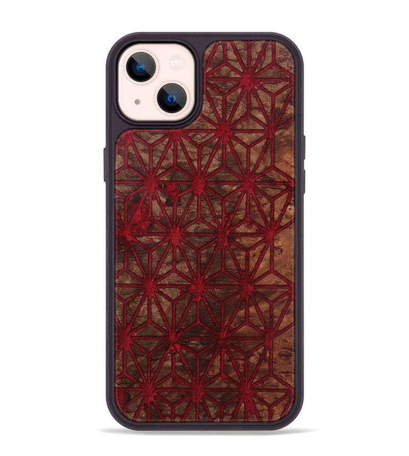 iPhone 14 Plus Wood Phone Case - Alexus (Pattern, 723810)