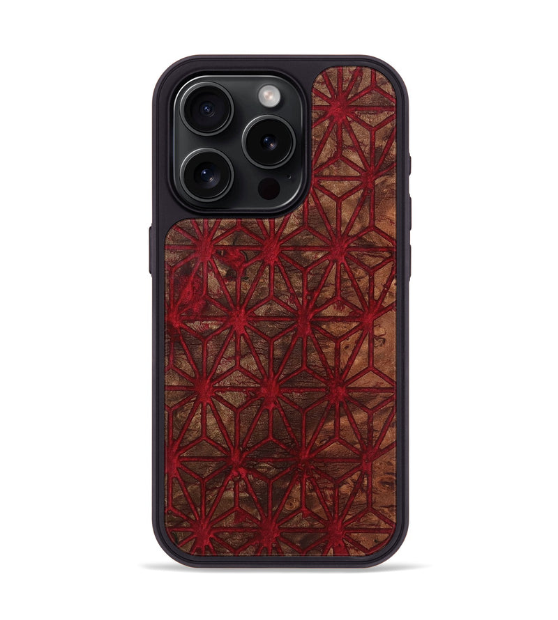 iPhone 15 Pro Wood Phone Case - Alexus (Pattern, 723810)