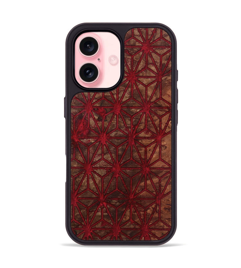 iPhone 16 Wood Phone Case - Alexus (Pattern, 723810)