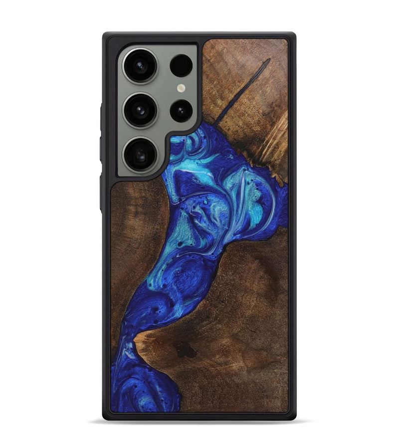 Galaxy S24 Ultra Wood Phone Case - Bonnie (Blue, 723865)