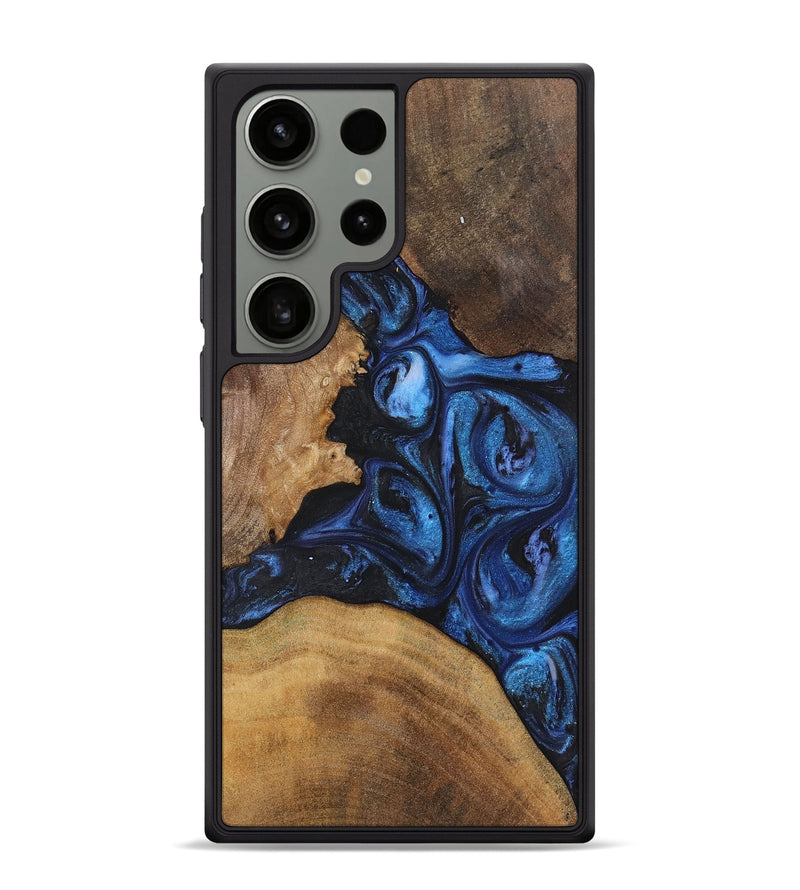 Galaxy S24 Ultra Wood Phone Case - Layla (Blue, 723872)