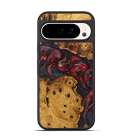 Pixel 9 Wood Phone Case - Marlon (Red, 723907)