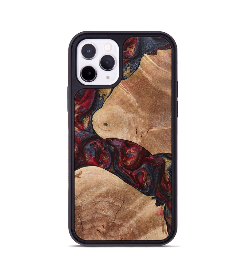 iPhone 11 Pro Wood Phone Case - Brittany (Red, 723908)