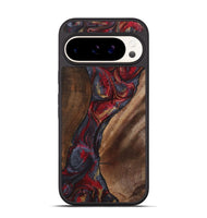 Pixel 9 Wood Phone Case - Philip (Red, 723910)